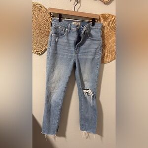 Madewell Light Blue Boyfriend Jeans